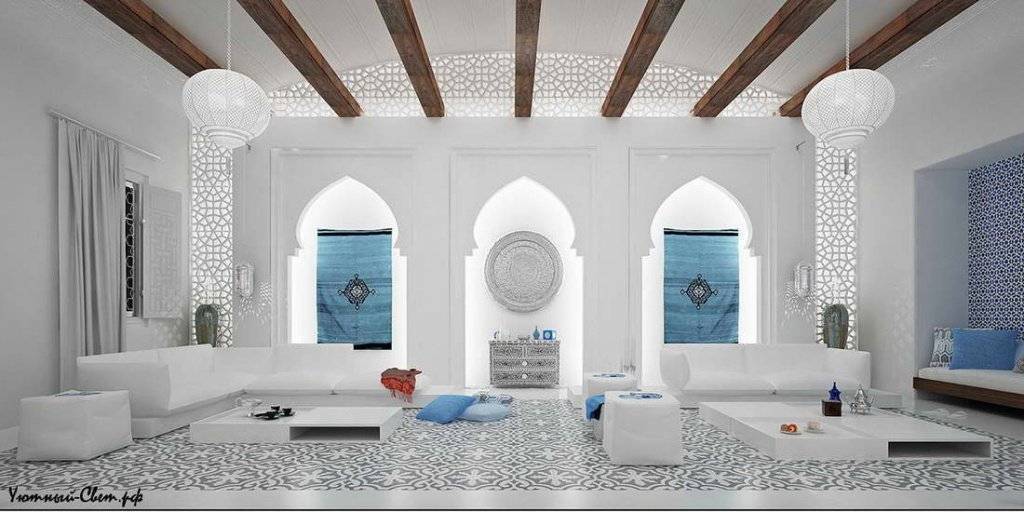 Интерьер дома в марокканском стиле